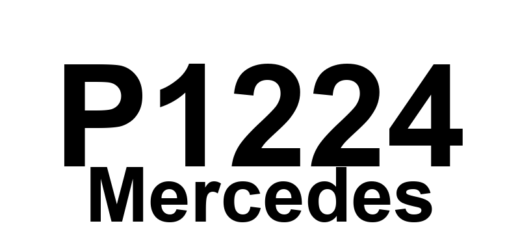 DTC P1224 Mercedes - Definição em inglês: Fuel metering control Definição em Português: Controle de medição de combustível