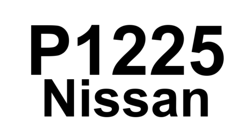 DTC P1225 Nissan - Definição em inglês: Closed Throttle Position Learning Performance (Includes Hybrid Models) Definição em Português: Desempenho da Aprendizagem da Posição de Borboleta Fechada (Inclui Modelos Híbridos)