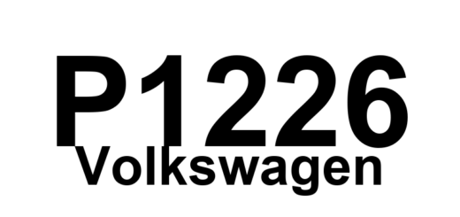 DTC P1226 Volkswagen - Definição em inglês: Cylinder 2 Fuel Injection Circuit Short to Ground Definição em Português: Circuito de injeção de combustível do cilindro 2 - Curto para terra