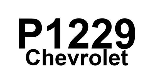 DTC P1229 Chevrolet - Definição em inglês: Injection Control Circuit Commanded State to Actual State Mismatch Definição em Português: Circuito de Controle de Injeção - Estado Comandado Divergente do Estado Real