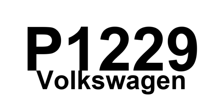 DTC P1229 Volkswagen - Definição em inglês: Cylinder 5 Fuel Injection Circuit Short to Ground Definição em Português: Circuito de Injeção de Combustível do Cilindro 5 - Curto para o Terra