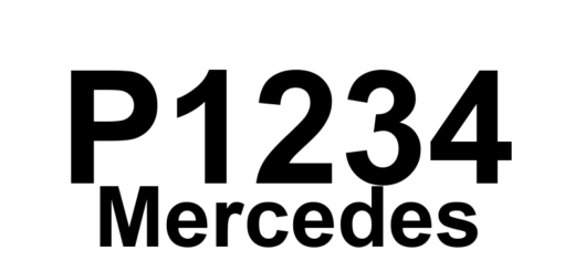 DTC P1234 Mercedes - Definição em inglês: Accelerator pedal position sensor 2 malfunction detected Definição em Português: Sensor de posição do pedal do acelerador 2 - Mau funcionamento detectado.