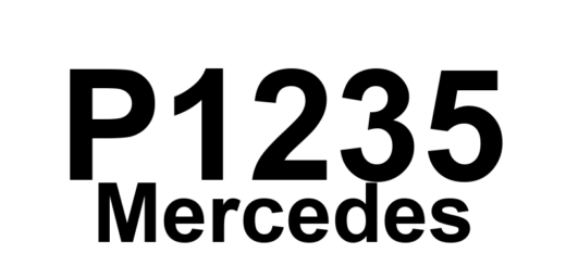 DTC P1235 Mercedes - Definição em inglês: Recirculated air flap signal output stage Definição em Português: Sinal da válvula de recirculação de ar - Falha no estágio de saída