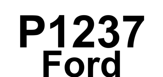 DTC P1237 Ford - Definição em inglês: Fuel Pump Secondary Circuit Malfunction Definição em Português: Circuito secundário da bomba de combustível - Mau funcionamento
