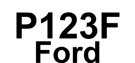 DTC P123F Ford - Definição em inglês: NOX Sensor Communication Intermittent (Bank 1 Sensor 2) Definição em Português: Sensor de NOX - Comunicação Intermitente (Banco 1 Sensor 2)