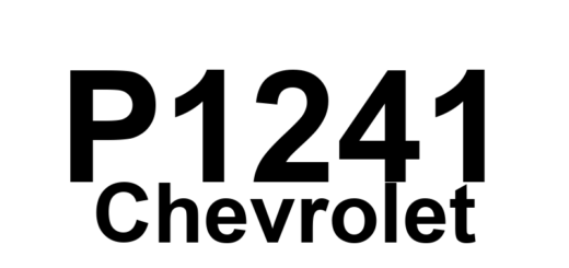 DTC P1241 Chevrolet - Definição em inglês: Injection Control Circuit Commanded State to Actual State Mismatch Definição em Português: Circuito de Controle da Injeção - Diferença entre Estado Comandado e Estado Real