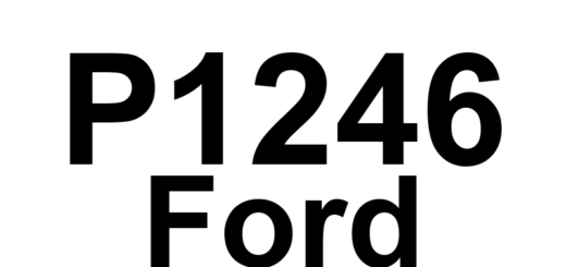 DTC P1246 Ford - Definição em inglês: Generator Load Circuit Malfunction Definição em Português: Circuito de Carga do Gerador - Mau Funcionamento