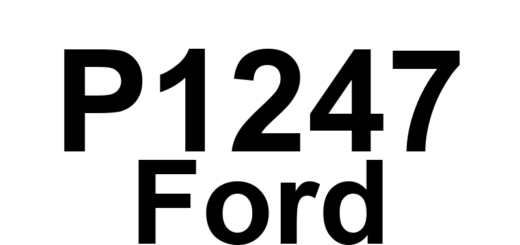DTC P1247 Ford - Definição em inglês: Turbocharger Boost Pressure Low Definição em Português: Pressão do Turbo Compressor - Baixa
