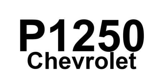 DTC P1250 Chevrolet - Definição em inglês: Early Fuel Evaporation Heater Circuit Malfunction Definição em Português: Circuito do Aquecedor de Evaporação Precoce de Combustível - Mau Funcionamento