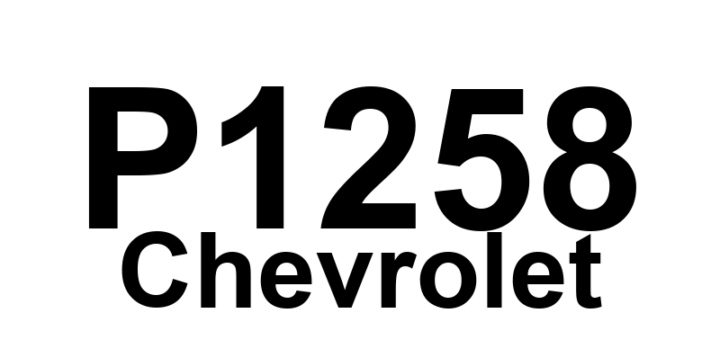 DTC P1258 Chevrolet - Definição em inglês: Engine Coolant Over temperature - Protection Mode Active Definição em Português: Temperatura do Líquido de Arrefecimento do Motor - Modo de Proteção Ativo