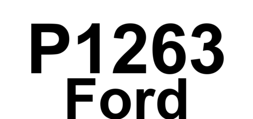 DTC P1263 Ford - Definição em inglês: Cylinder 3 High To Low Side Short Definição em Português: Cilindro 3 - Curto entre Lado Alto e Lado Baixo