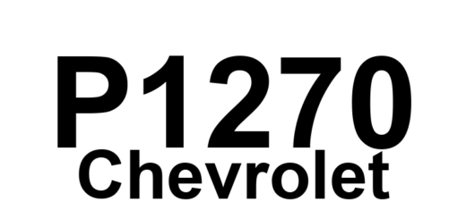 DTC P1270 Chevrolet - Definição em inglês: ECM Cannot Process APP Analog Data into Digital Data Definição em Português: Módulo de Controle do Motor (ECM) - Incapaz de Converter Dados Analógicos do Sensor de Posição do Acelerador (APP) em Dados Digitais.
