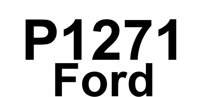DTC P1271 Ford - Definição em inglês: Cylinder 1 - High To Low Side Open Detected Definição em Português: Cilindro 1 - Detecção de abertura de alta para baixa tensão