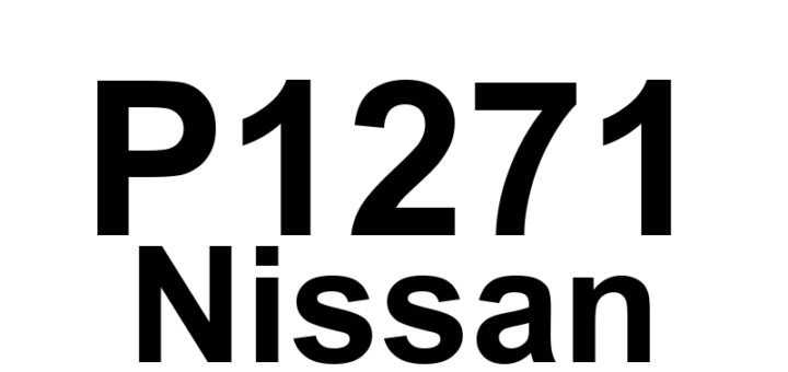 DTC P1271 Nissan - Definição em inglês: A/F Sensor-11 (Bank 1 Sensor 1) Circuit Malfunction Definição em Português: Sensor A/F-11 - Mau funcionamento do circuito (banco 1 sensor 1)