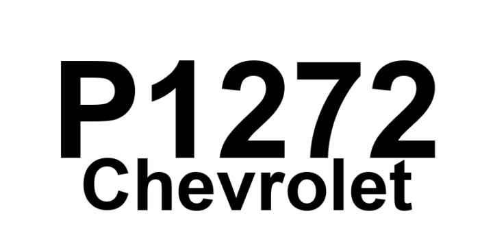 DTC P1272 Chevrolet - Definição em inglês: Accelerator Pedal Position Sensor 2-3 Correlation Definição em Português: Sensor de Posição do Pedal do Acelerador - Correlação dos Sensores 2 e 3