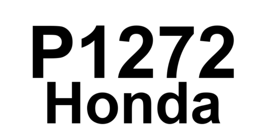 DTC P1272 Honda - Definição em inglês: Acceleration Position Sensor 2-3 Correlation Error Definição em Português: Sensor de Posição do Acelerador - Erro de Correlação 2-3