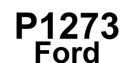 DTC P1273 Ford - Definição em inglês: Cylinder 3 - High To Low Side Open Detected Definição em Português: Cilindro 3 - Circuito Aberto do Lado Alto para o Lado Baixo Detectado