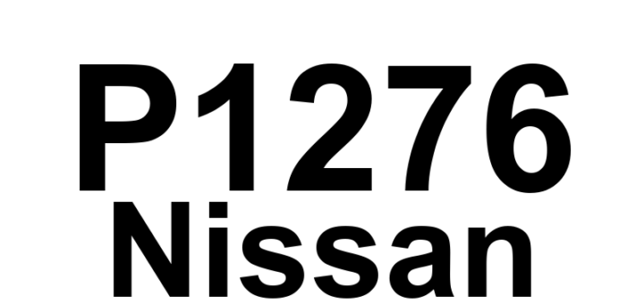 DTC P1276 Nissan - Definição em inglês: Air Fuel Sensor (B1 S1) Lack Of Activity Detected Definição em Português: Sensor de Combustível e Ar (B1 S1) - Falta de Atividade Detectada