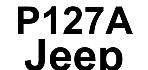 DTC P127A Jeep - Definição em inglês: Starter Control Circuit 2 Overcurrent Definição em Português: Circuito de Controle do Motor de Partida 2 - Sobrecorrente