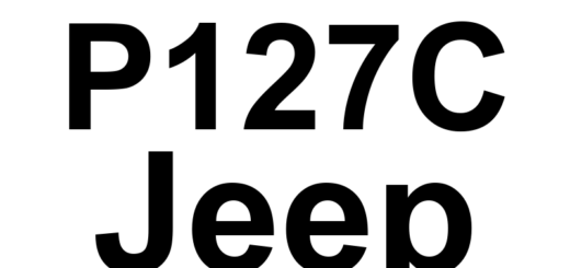 DTC P127C Jeep - Definição em inglês: Fuel Pump Control Circuit 2 Low Definição em Português: Circuito de Controle da Bomba de Combustível 2 - Tensão Baixa