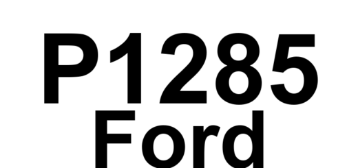 DTC P1285 Ford - Definição em inglês: Cylinder Head Over Temperature Condition Definição em Português: Cabeçote - Condição de Superaquecimento