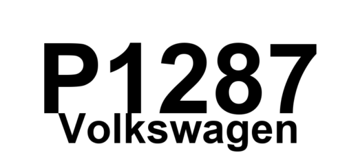 DTC P1287 Volkswagen - Definição em inglês: Turbocharger Bypass Valve Open Definição em Português: Válvula de Derivação do Turbo - Aberta
