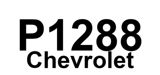 DTC P1288 Chevrolet - Definição em inglês: APP Sensor 3 High Voltage Definição em Português: Sensor de Posição do Pedal do Acelerador 3 - Tensão Alta