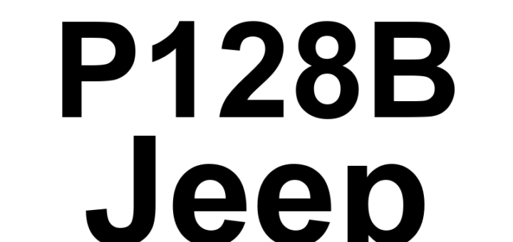 DTC P128B Jeep - Definição em inglês: TCM Power Control Circuit 2 Low Definição em Português: Circuito de Controle de Potência do TCM - Tensão Baixa