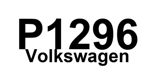 DTC P1296 Volkswagen - Definição em inglês: Cooling System Malfunction Definição em Português: Sistema de Arrefecimento - Mau Funcionamento