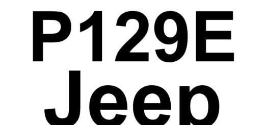 DTC P129E Jeep - Definição em inglês: Inverter Control Circuit Overcurrent Definição em Português: Circuito de Controle do Inversor - Sobrecorrente