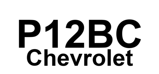 DTC P12BC Chevrolet - Definição em inglês: Cylinder 5 Injection Timing Advanced Definição em Português: Sincronização da Injeção do Cilindro 5 - Adiantada