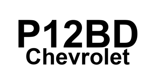 DTC P12BD Chevrolet - Definição em inglês: Cylinder 6 Injection Timing Retarded Definição em Português: Temporização da Injeção do Cilindro 6 - Atrasada