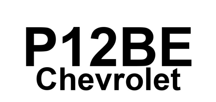 DTC P12BE Chevrolet - Definição em inglês: Cylinder 6 Injection Timing Advanced Definição em Português: Sincronia de Injeção do Cilindro 6 - Avançada