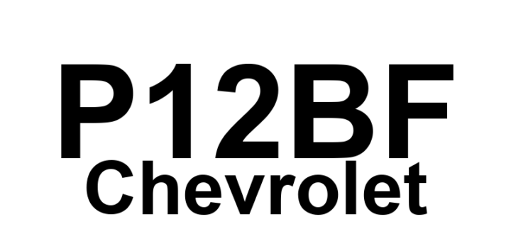 DTC P12BF Chevrolet - Definição em inglês: Cylinder 7 Injection Timing Retarded Definição em Português: Sincronismo de Injeção do Cilindro 7 - Atrasado
