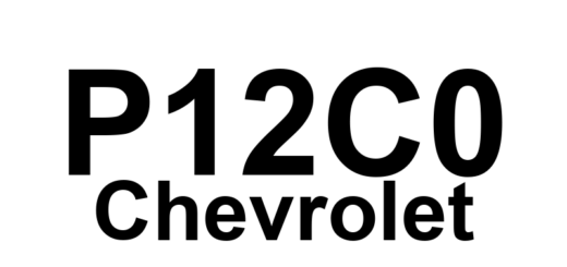 DTC P12C0 Chevrolet - Definição em inglês: Cylinder 7 Injection Timing Advanced Definição em Português: Sincronização de Injeção do Cilindro 7 - Avançada