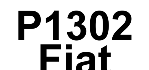 DTC P1302 Fiat - Definição em inglês: Transmission Self-Learning Signal Not Received Definição em Português: Sinal de Autoaprendizagem da Transmissão - Não Recebido