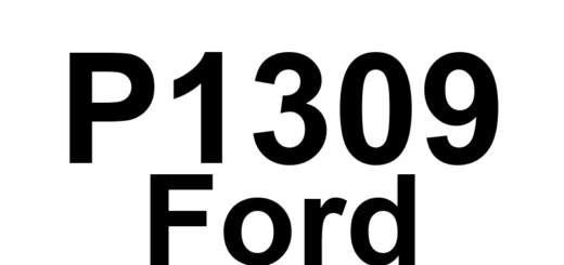 DTC P1309 Ford - Definição em inglês: Misfire Monitor Disabled Definição em Português: Monitor de Falha de Ignição - Desativado