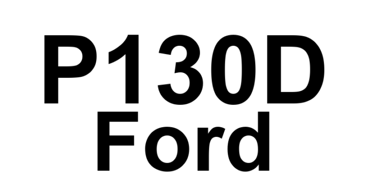DTC P130D Ford - Definição em inglês: Engine Knock/Combustion Performance - Forced Limited Power Definição em Português: Desempenho de Combustão/Sensor de Detonação do Motor - Potência Limitada Forçada