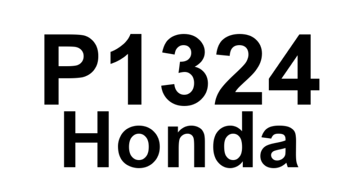 DTC P1324 Honda - Definição em inglês: Knock Sensor Power Source Circuit Low Input Definição em Português: Circuito de Fonte de Alimentação do Sensor de Detonação - Entrada Baixa