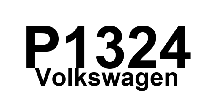 DTC P1324 Volkswagen - Definição em inglês: Knock Sensor 4 Circuit High Input Definição em Português: Sensor de Detonação 4 - Sinal de Entrada Alto