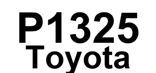 DTC P1325 Toyota - Definição em inglês: Igniter Circuit Malfunction (No.6) Definição em Português: Circuito do Ignição - Funcionamento Incorreto (Nº 6)