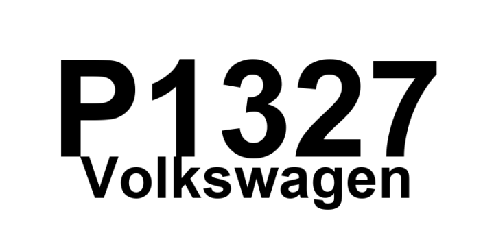 DTC P1327 Volkswagen - Definição em inglês: Cylinder 3-Knock Control Limit Attained Definição em Português: Cilindro 3 - Limite de Controle de Detonação Atingido