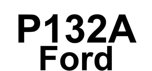 DTC P132A Ford - Definição em inglês: Turbocharger/Supercharger Boost Control A Electrical Definição em Português: Controle do Turbo/Supercompressor A - Problema Elétrico