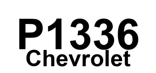 DTC P1336 Chevrolet - Definição em inglês: CKP Sensor System Variation Not Learned Definição em Português: Sensor de Posição do Eixo de Manivelas (CKP) - Variação do Sistema Não Aprendida