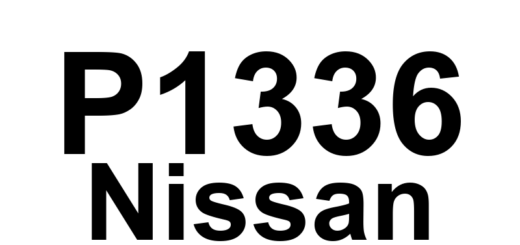 DTC P1336 Nissan - Definição em inglês: Crankshaft Position Sensor Circuit Malfunction Definição em Português: Sensor de Posição do Virabrequim - Mau Funcionamento do Circuito
