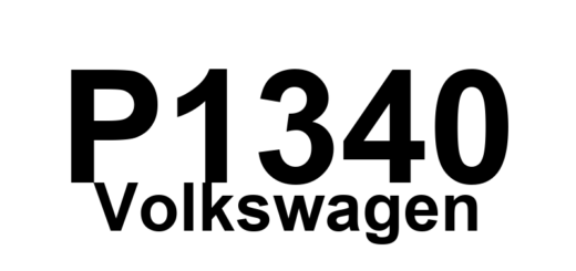 DTC P1340 Volkswagen - Definição em inglês: Crankshaft Position/Camshaft Sensor Signal Out of Sequence Definição em Português: Sinal do Sensor de Posição do Virabrequim/Árvore de Cames - Sequência Incorreta.