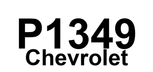 DTC P1349 Chevrolet - Definição em inglês: Intake Camshaft Position System Performance Definição em Português: Sistema da Posição do Eixo de Comando de Admissão - Desempenho Insatisfatório