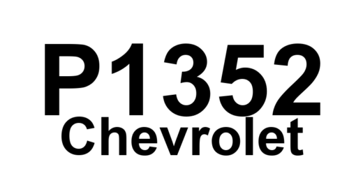 DTC P1352 Chevrolet - Definição em inglês: ICM Signal Circuit High Input Definição em Português: Circuito de Sinal ICM - Entrada Alta