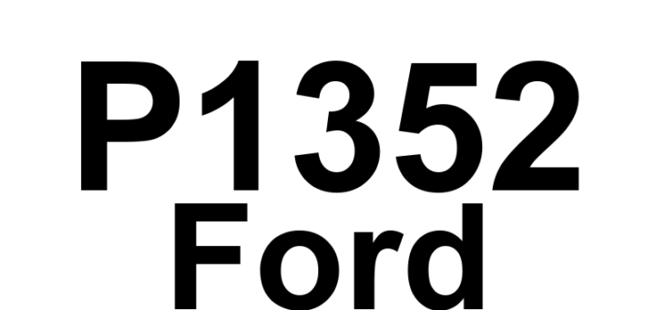 DTC P1352 Ford - Definição em inglês: Ignition Coil 'A' Primary Circuit Definição em Português: Bobina de Ignição 'A' - Circuito Primário