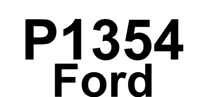 DTC P1354 Ford - Definição em inglês: Ignition Coil 'C' Primary Circuit Definição em Português: Bobina de Ignição 'C' - Circuito Primário